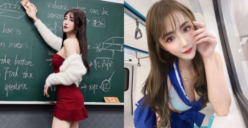 【蜗牛娱乐】性感助教「金娜娜」上台擦黑板引爆動　學生：想結束遠距教學了