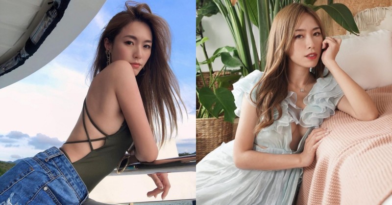 【蜗牛娱乐】香港正妹魔術師「纖細窈窕好白嫩」，深V小洋裝暗秀「雙球人字陰影」！