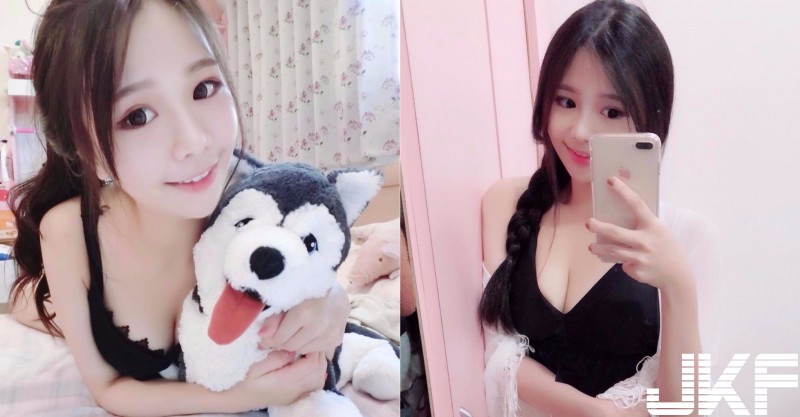 【蜗牛娱乐】超甜美！正妹直播主「長輩福利給好給滿」，緊身泳衣讓人招架不住了！