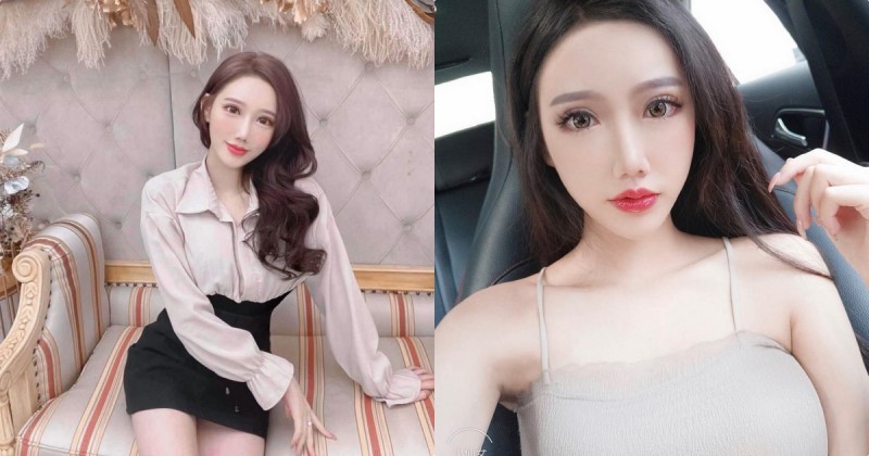 【蜗牛娱乐】正妹美甲師「高高」緊身裙造型好辣，「挑逗的S曲線」好有魅力！