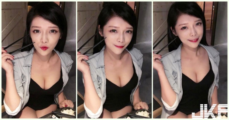 【蜗牛娱乐】台中燒肉店「白皙美乳妹」肉包視角太犯規！超挑逗「用餐畫面」沒有極限…