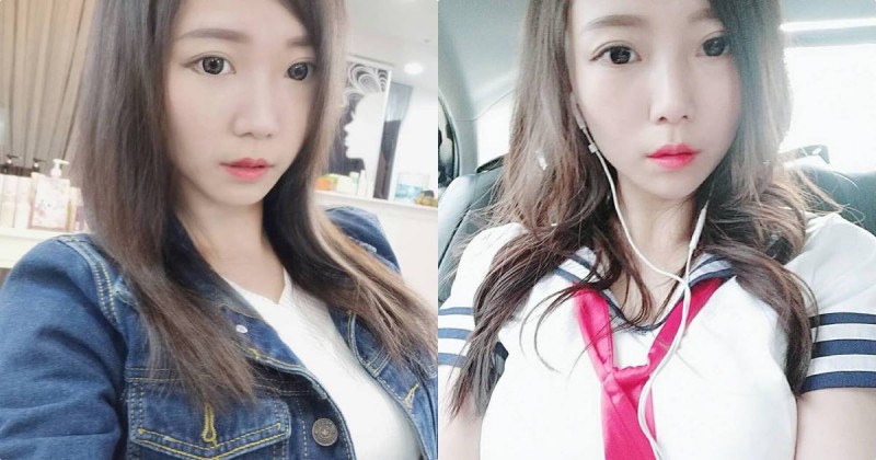 【蜗牛娱乐】童顏性感女神「Christina Nana」，穿制服時的超兇身材太殺了！