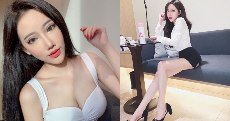 【蜗牛娱乐】夢幻顏值！長髮正妹「高高」自帶仙氣！渾圓雪乳、極品美腿迷倒網友