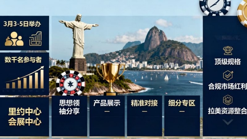 2026 里约 SBC 峰会重磅登场 数千人共探巴西博彩新机遇 2026 里约 SBC 峰会重磅登场 数千人共探巴西博彩新机遇