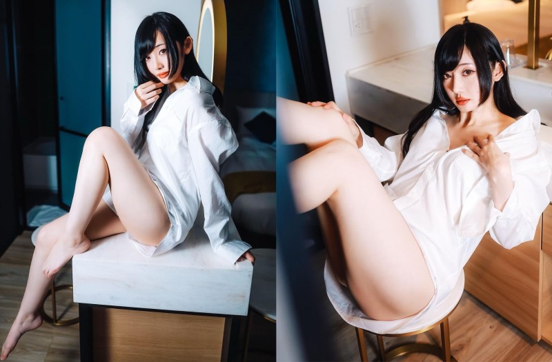 【蜗牛娱乐】氣質長髮天菜女神「ayaka」美腿曲線超犯規　「下半身失蹤」更是讓人猛噴鼻血