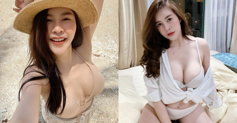 【蜗牛娱乐】泰式波霸奶！「白皙大眼妹」清純是假象　頂標身材豪華配備神誘惑～