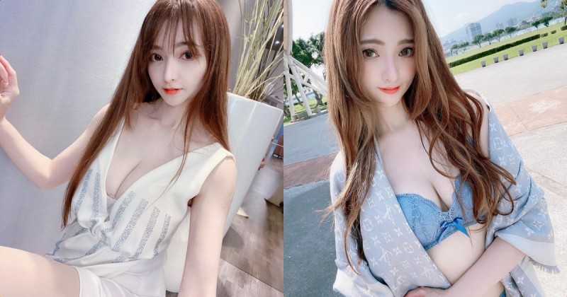 【蜗牛娱乐】長腿女神「心玥」戶外性感內衣超辣，「誘惑白嫩美肌」太吸睛！