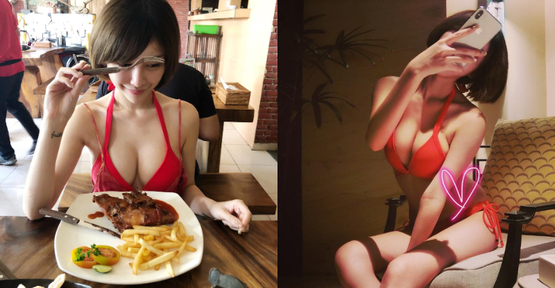 【蜗牛娱乐】真的好大！爆乳正妹的男友視角太過分　白皙「圓潤奶球」一覽無遺！