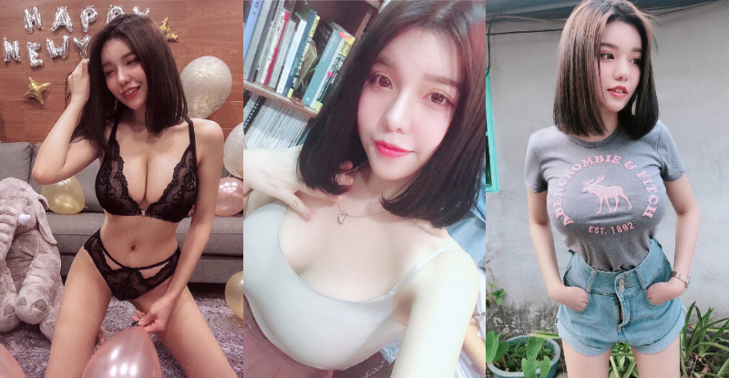 【蜗牛娱乐】極品台日混血正妹「楊楊」好甜美　不科學Ｓ形曲線端上桌！