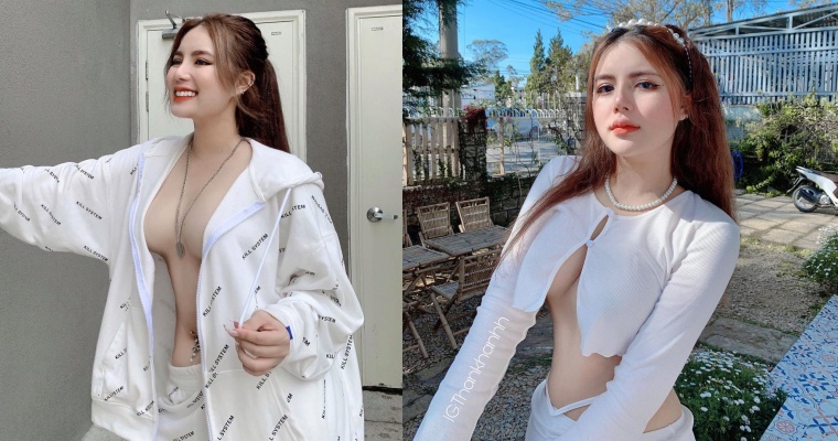 【蜗牛娱乐】原來這才是外套的正確穿法？越南潮妹 Ngọc Khanh 個性穿搭也能辣到噴火