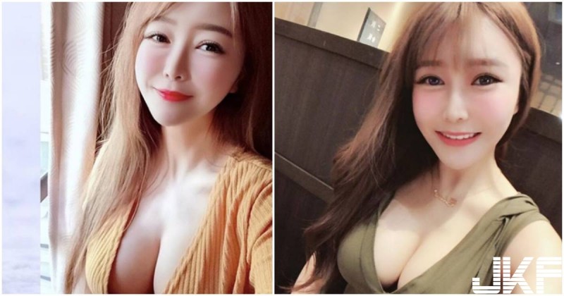 【蜗牛娱乐】巨乳超傲人！正妹「豐滿美乳」太兇了，自拍露出「超長事業線」！