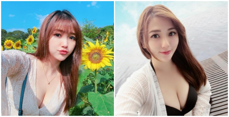 【蜗牛娱乐】花在哪裡我都沒看到！「性感甜心」莫葵出外賞花，但路人看到的畫面卻異常性感