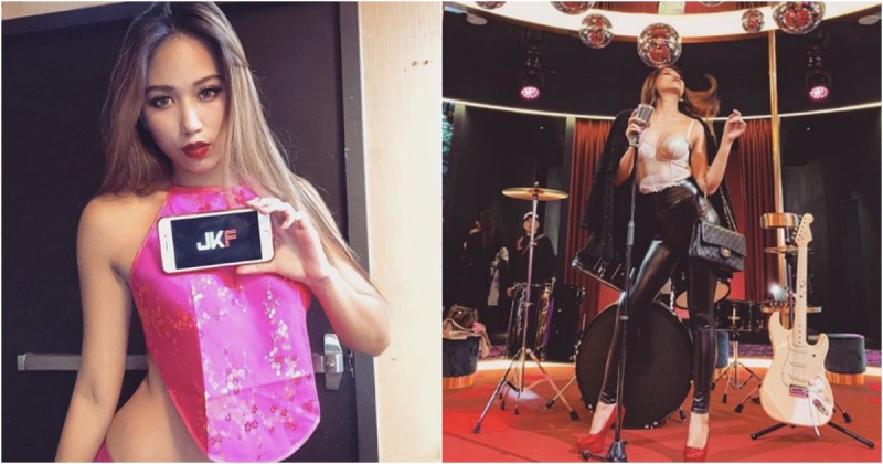 【蜗牛娱乐】火辣鋼管舞老師「Feifei菲菲」日常也性感～舉手投足都在散發魅力！