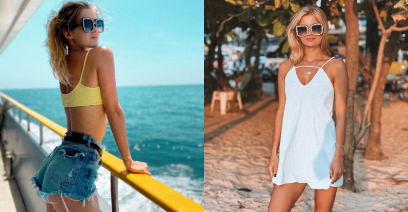 【蜗牛娱乐】俄羅斯空姐環遊世界趴趴走 「極品正妹x天然美景」成人間最美風景