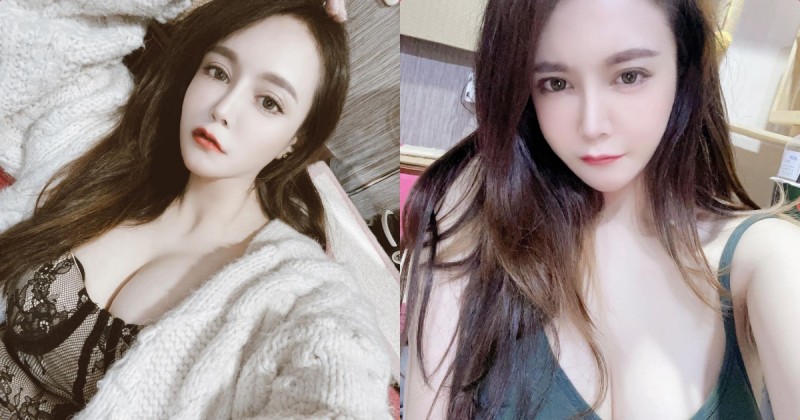 【蜗牛娱乐】超兇造型師「嘉嘉」E罩杯乳量太狂，黑色低胸裝「美乳太吸睛」！