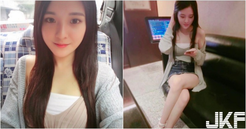 【蜗牛娱乐】KTV出現「白皙美腿妹」！原來是稻江商職的幼齒高中學生妹啊！