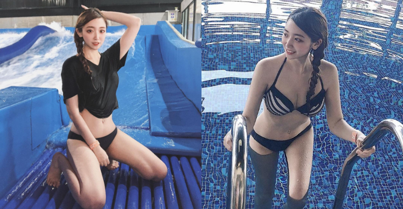 【蜗牛娱乐】衝浪練習場邊驚見「優格」，偷藏浮標只現「水蛇腰間」就讓人癡狂