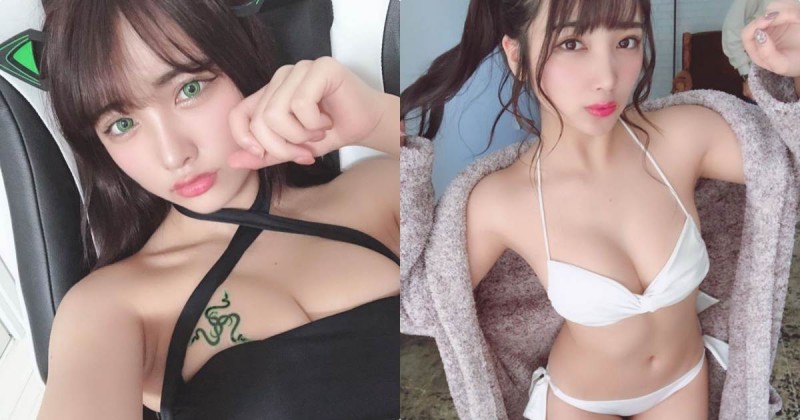 【蜗牛娱乐】敢露敢玩的惹火「童顏巨乳妹」，嫵媚挑逗姿勢太引遐想！