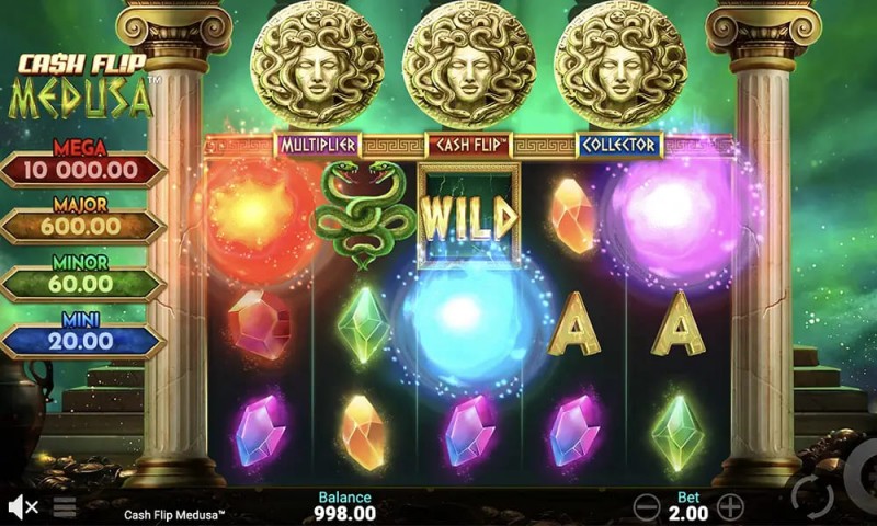 《美杜莎》强势上线大发娱乐城 —— 穿越神话时空，直面蛇发女王的诅咒挑战