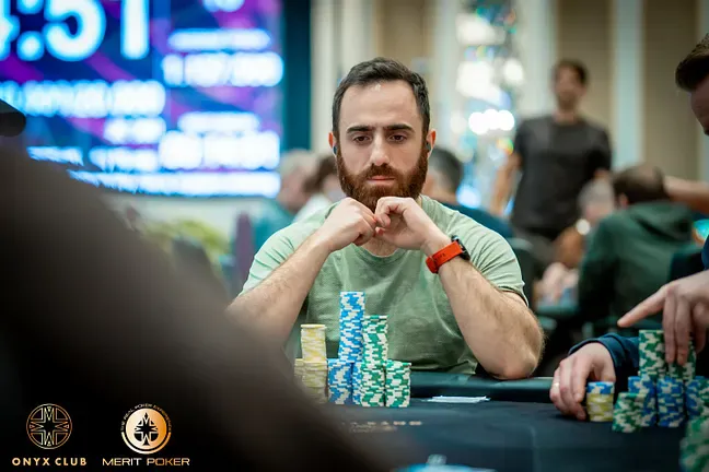 【EV 扑克】Onyx 豪客赛 PLO 主赛 Day 1b 战罢，“国王”周全记分牌位居第二