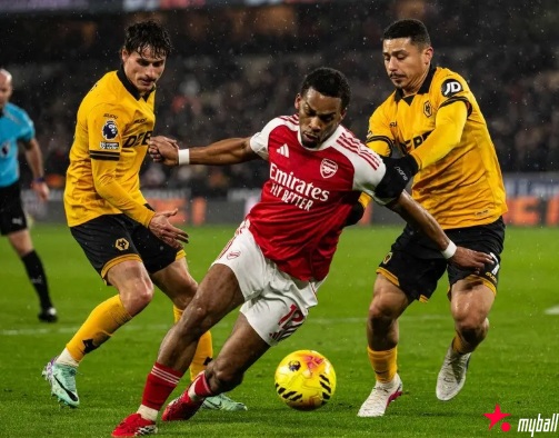 迈博体育 英超-卡拉菲奥里乌龙 阿森纳连丢2球2-2遭狼队绝平 迈博体育 英超-卡拉菲奥里乌龙 阿森纳连丢2球2-2遭狼队绝平