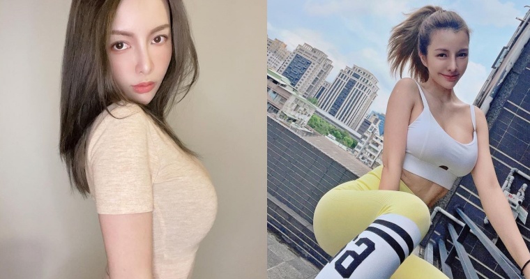 【蜗牛娱乐】曾是職業軍人！JKF 女郎「西西」居家運動不偷懶「F 美乳+馬甲線」被狂讚