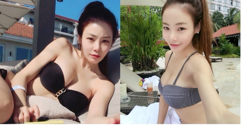 【蜗牛娱乐】乳波發威！妹子深V開到肚臍「過人乳量」滿到溢出，網驚呼：太殘暴啦！