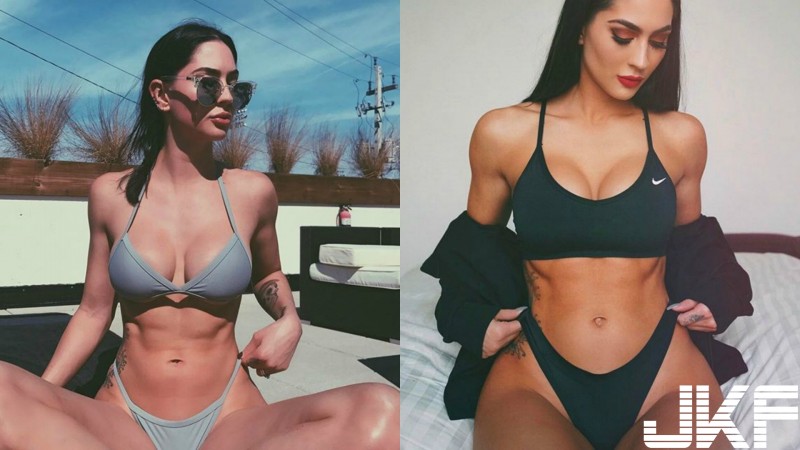 【蜗牛娱乐】超正退伍女兵腰細奶大　自拍性感照「57萬網友都暴動了」