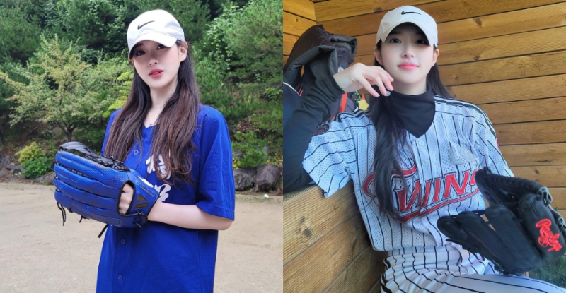 【蜗牛娱乐】棒球場驚現「智秀翻版」，頂級顏值搭「高瘦美體」 網讚：見一次推一次