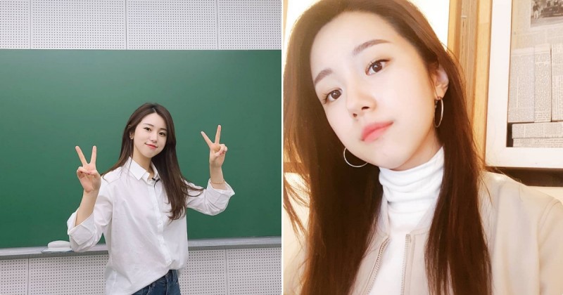 【蜗牛娱乐】補教界氣質女神！微積分老師「神正顏值爆紅」，上課時學生都騷動了！