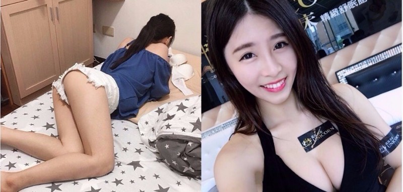 【蜗牛娱乐】正妹私密居家照「美腿嫩臀」露出！男友視角「惹火畫面」讓網友都睡不著了！