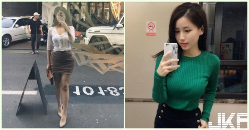 【蜗牛娱乐】塞飽塞滿！女同事「襯衫繃超緊」乳量快爆出來！超邪惡「挑逗畫面」上班該怎麼專心…