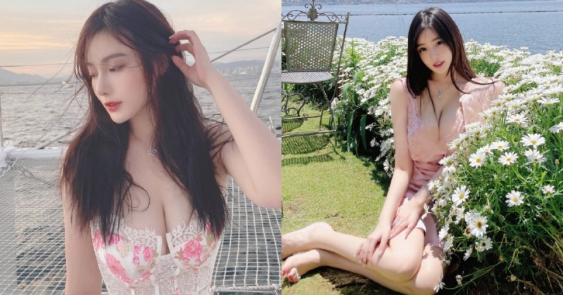 【蜗牛娱乐】清華大學「高材生正妹」清純可愛，脖子以下「兩座雪山」卻讓人移不開眼！