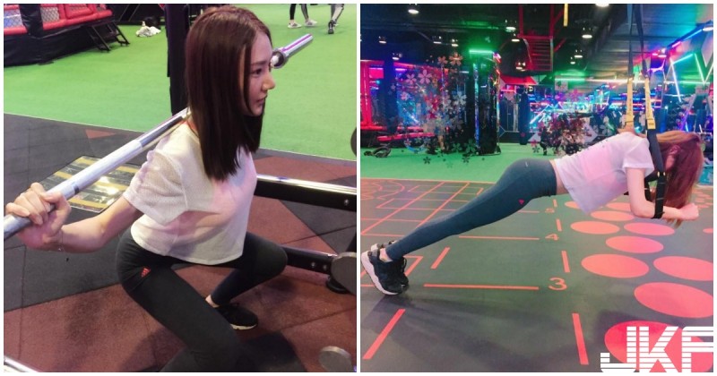 【蜗牛娱乐】健身房「美乳深蹲妹」好辣！私下臉書還放送大長輩：端海鮮太殺了！