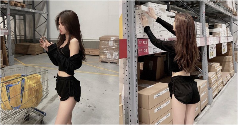 【蜗牛娱乐】路邊捕獲「白皙長腿辣妹」清涼打扮太誘人！火辣辣的美腿視角讓人受不了～