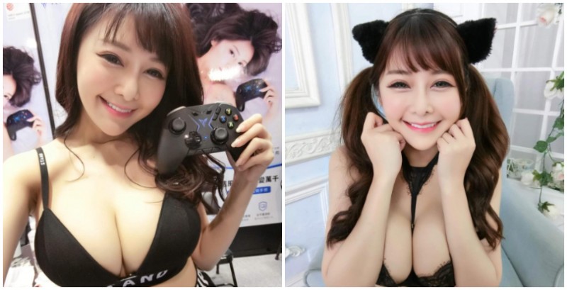 【蜗牛娱乐】打電玩也要爆乳，「巨乳貓娘」甜心幫安希帶你體驗乳香十足的遊戲時光