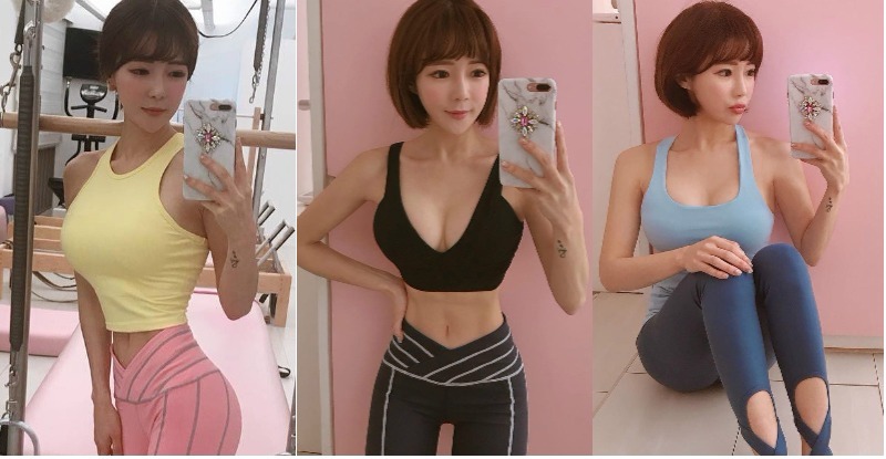 【蜗牛娱乐】帶球上課！瑜珈老師「渾圓南半球」繃緊上衣，「真人版娜美」再度現身啦！
