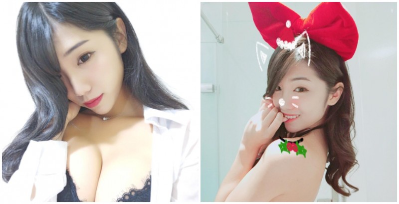 【蜗牛娱乐】「爆乳直播主」艾森要把自己送給你，只屬於大人的火辣聖誕節禮物