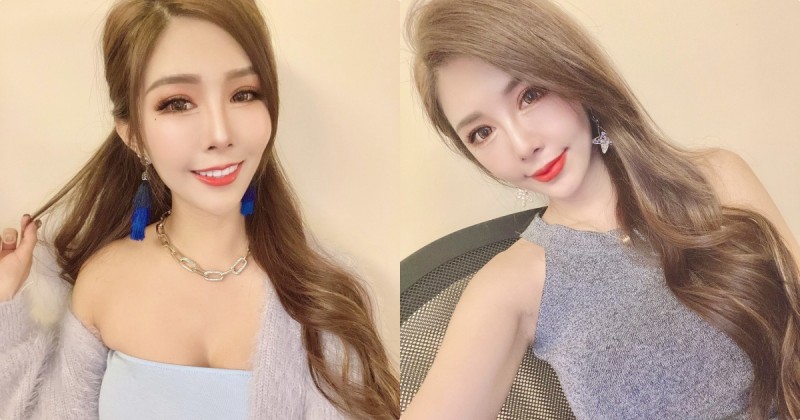 【蜗牛娱乐】太極品！香車美人「高萱 kimmy」穿上低胸平口裝，美豔臉蛋太叫人迷戀！