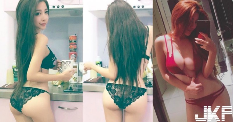 【蜗牛娱乐】94不愛穿衣服！暗黑「薄紗內衣秀」就在廚房展開，今晚「大戰一場」挑逗沒有極限…