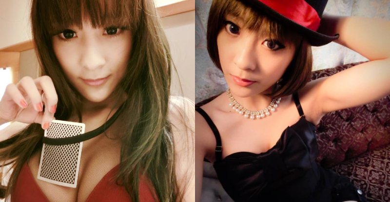 【蜗牛娱乐】「火辣女魔術師」絕招是從巨乳變出東西　爆乳身材讓人無法專心！