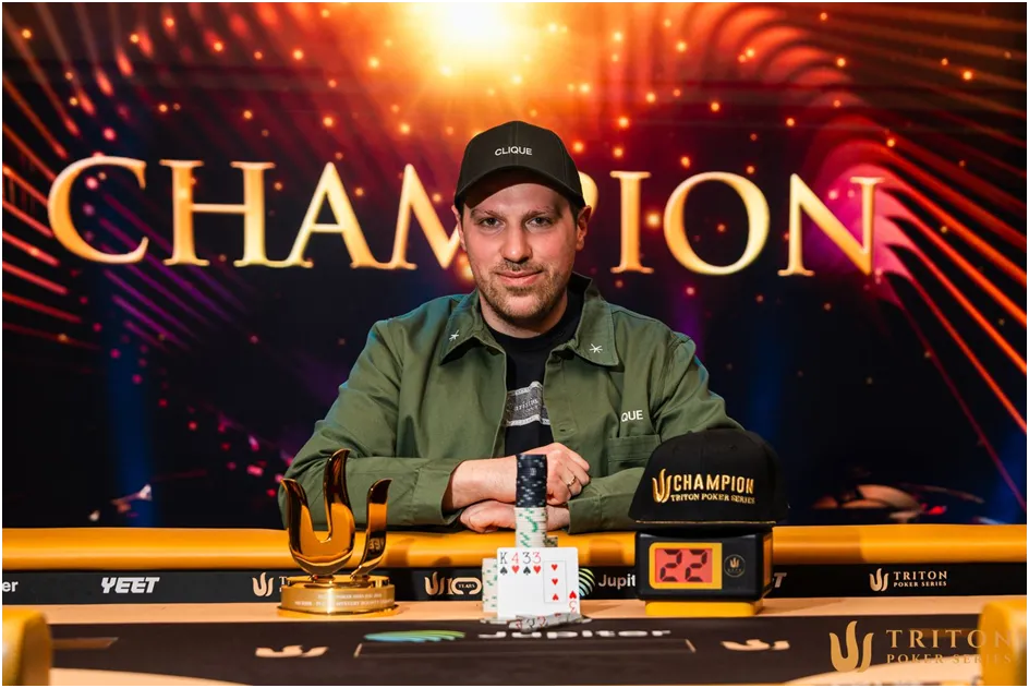 【EV 扑克】Triton 济州 | Artur Martirosian 再度在 PLO 赛场突围,斩获第四座冠军
