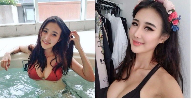 【蜗牛娱乐】妹子狂野！「高叉緊拉」三角地帶快露出，「渾圓乳球」太猖狂‥讓人想收服她