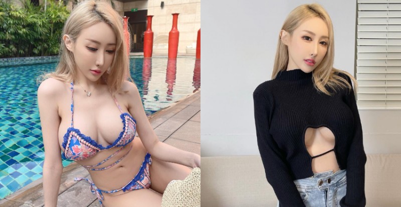 【蜗牛娱乐】性感不分季節！巨乳小隻馬「潔兒Yui」不分四季都是爆乳比基尼