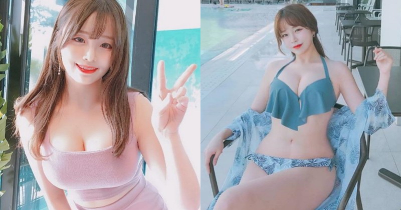 【蜗牛娱乐】肉都長在奶上！南韓超人氣BJ「白嫩巨乳」強力吸粉，火辣身材好誘人！