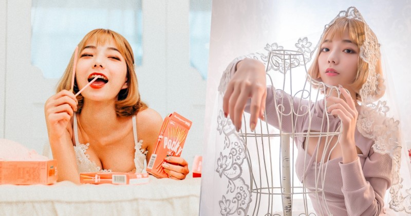 【蜗牛娱乐】小隻馬女友的「童話婚紗夢」！短髮巨乳「啾啾小公主」甜蜜現身讓人想好好寵愛她！