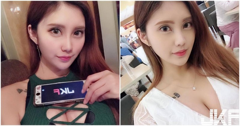 【蜗牛娱乐】性感電眼正妹「許伊兒」！去吃飯也穿兇兇的，餐廳客人都被迷住了！