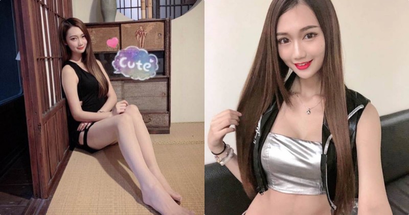 【蜗牛娱乐】172高挑正妹「Vicky邵婷」，伸直細長美腿「畫面好白嫩」！