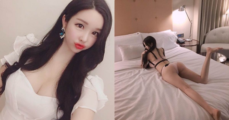 【蜗牛娱乐】九頭身正妹躺床「美尻要被看光」，火辣誘惑姿勢太極品！