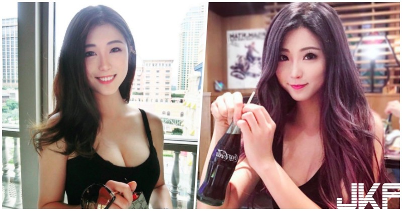 【蜗牛娱乐】火辣爆乳超模！不但有「堅挺車頭燈」，還是書法一級棒的才女！